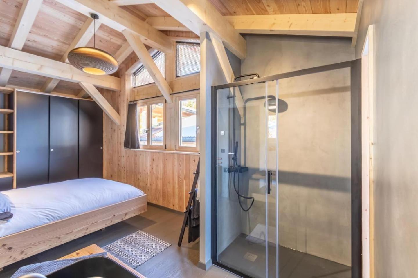 Вилла Chalet Bela Vya 0 - Ski Et Spa Бур-Сен-Морис Экстерьер фото