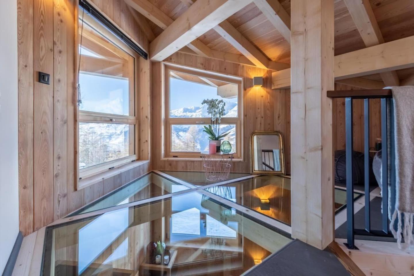 Вилла Chalet Bela Vya 0 - Ski Et Spa Бур-Сен-Морис Экстерьер фото